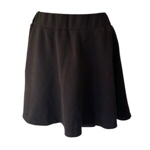 3/$20 SHEIN Ribbed Black Mini Skirt